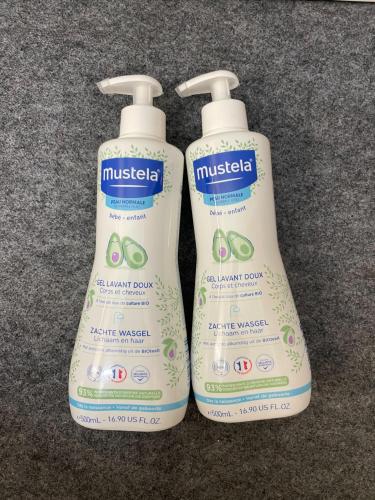 Gel lavant mustela bio lot 2